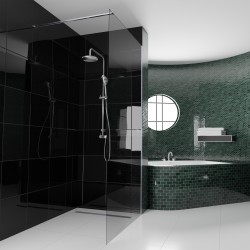 Linear Drain 1000 mm Premium Ponente