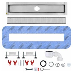 Linear Drain 1100 mm Premium Ponente