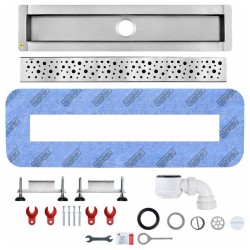 Linear Drain 700 mm Premium Mistral